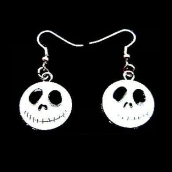 JACK SKELLINGTON DANGLE EARRINGS - Picture 4 of 4